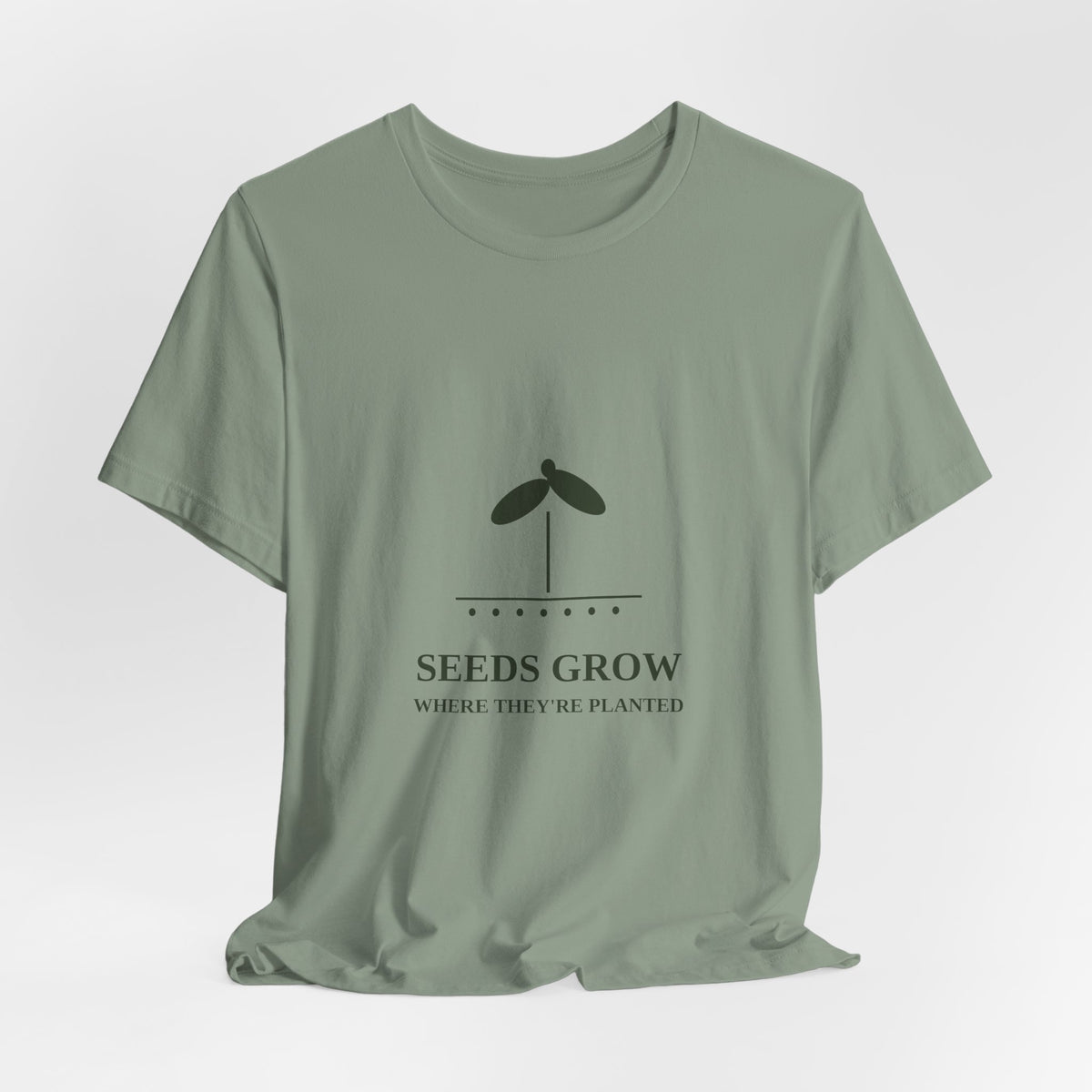 Seeds Grow Tee — 'Where They're Planted' Unisex T-Shirt – product photo 8 of 8