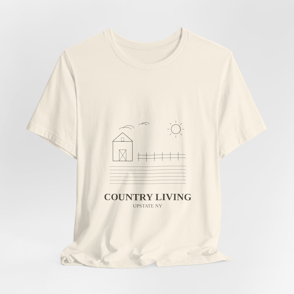 Country Living Tee — Upstate NY Unisex T-Shirt – product photo 5 of 8