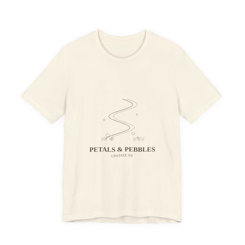 Creek Tee — Petals & Pebbles Upstate NY Unisex T-Shirt – product photo 1 of 8