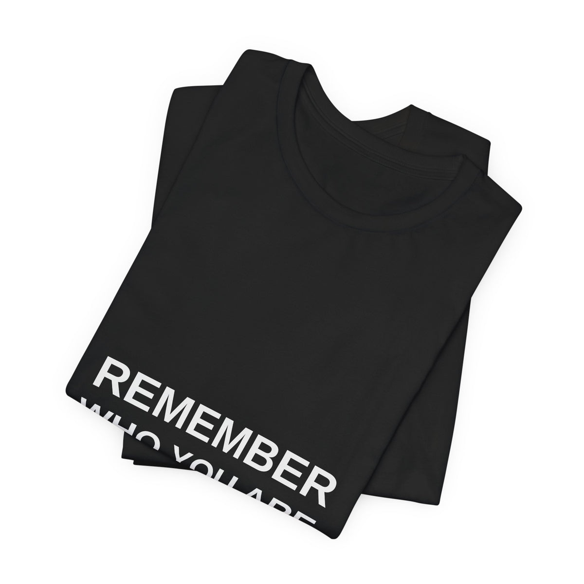 Remember Who You Are Tee — T8ertot Unisex T-Shirt – product photo 4 of 8