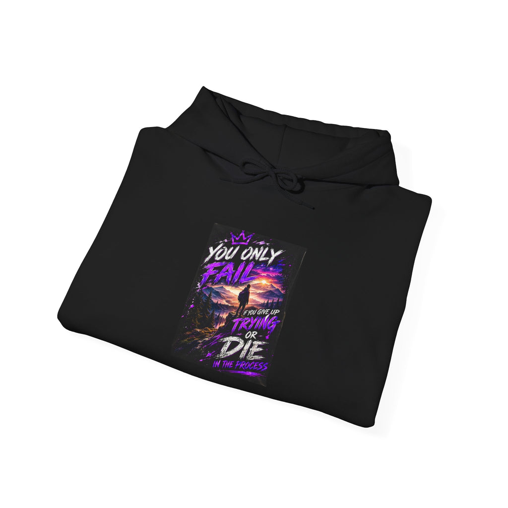 You Only Fail — Mountain Hoodie