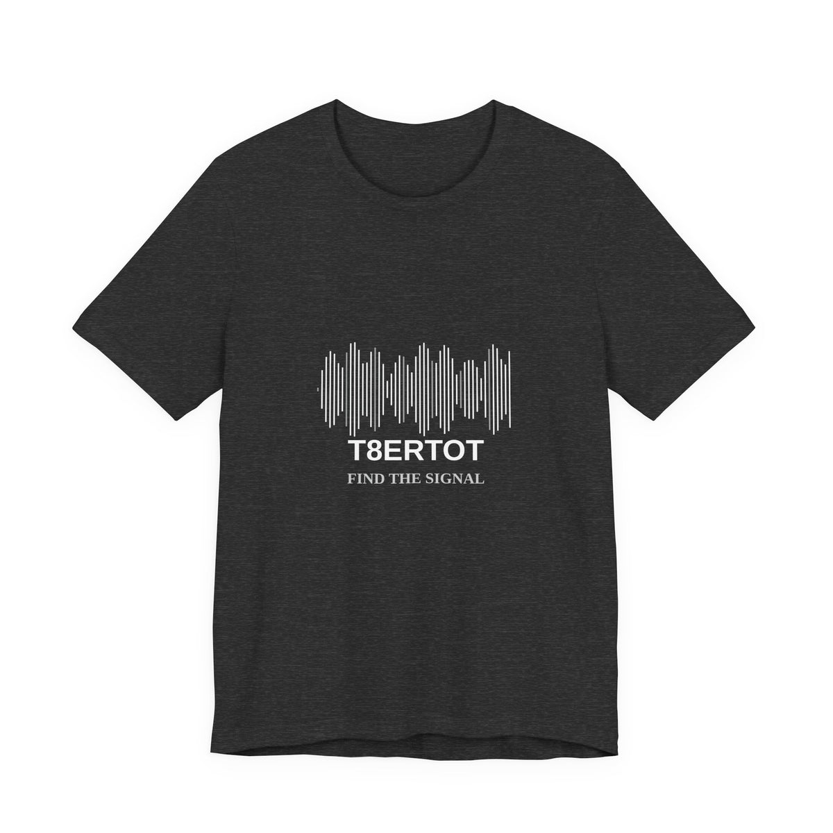 Signal Tee — T8ertot 'Find the Signal' Unisex T-Shirt – product photo 2 of 8