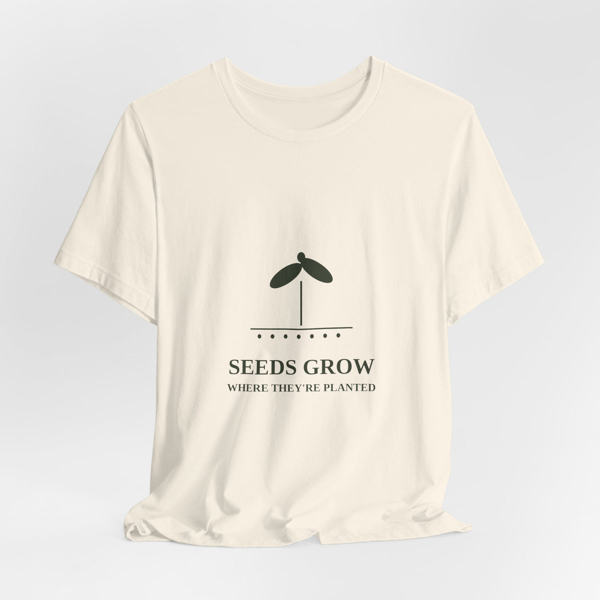 Seeds Grow Tee — 'Where They're Planted' Unisex T-Shirt – product photo 5 of 8