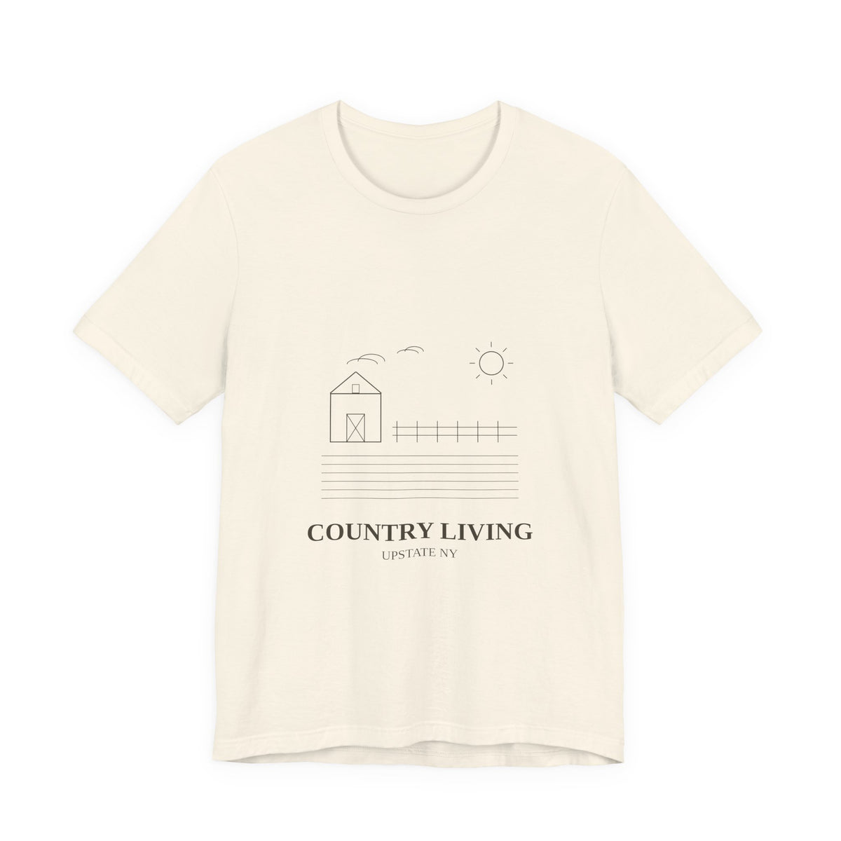 Country Living Tee — Upstate NY Unisex T-Shirt – product photo 1 of 8