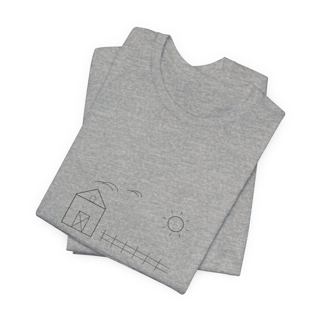 Country Living Tee — Upstate NY Unisex T-Shirt – product photo 7 of 8