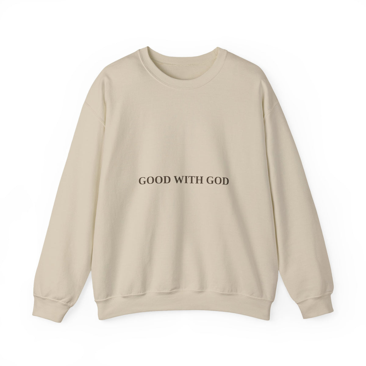 Good With God Crewneck Sweatshirt — T8ertot – product photo 2 of 8