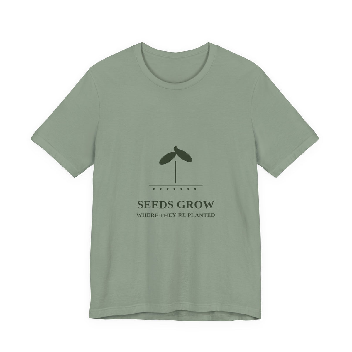 Seeds Grow Tee — 'Where They're Planted' Unisex T-Shirt – product photo 2 of 8