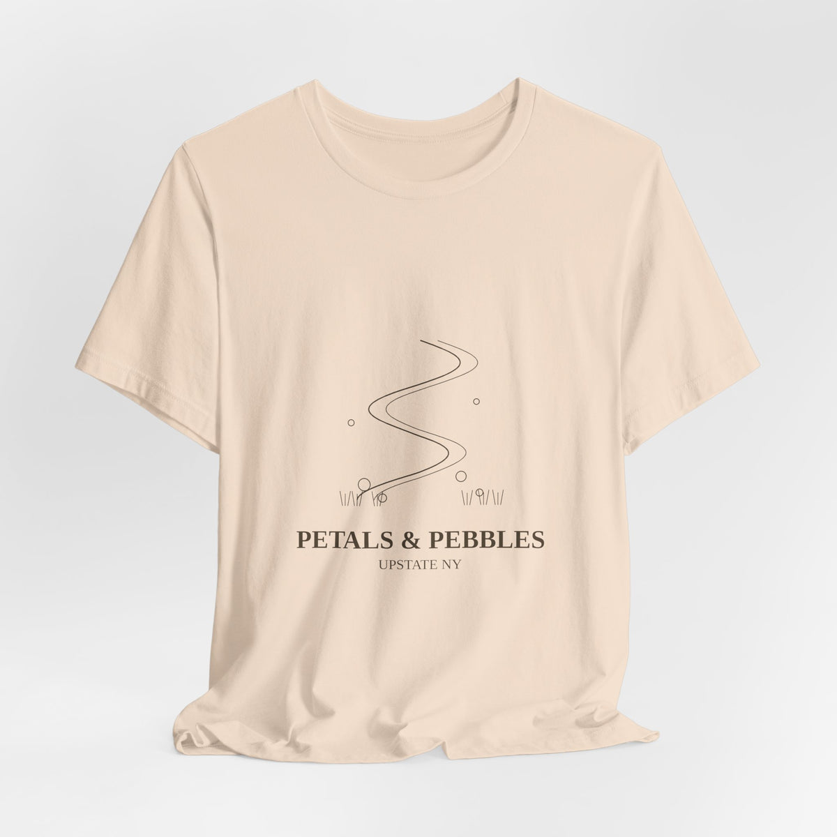 Creek Tee — Petals & Pebbles Upstate NY Unisex T-Shirt – product photo 8 of 8