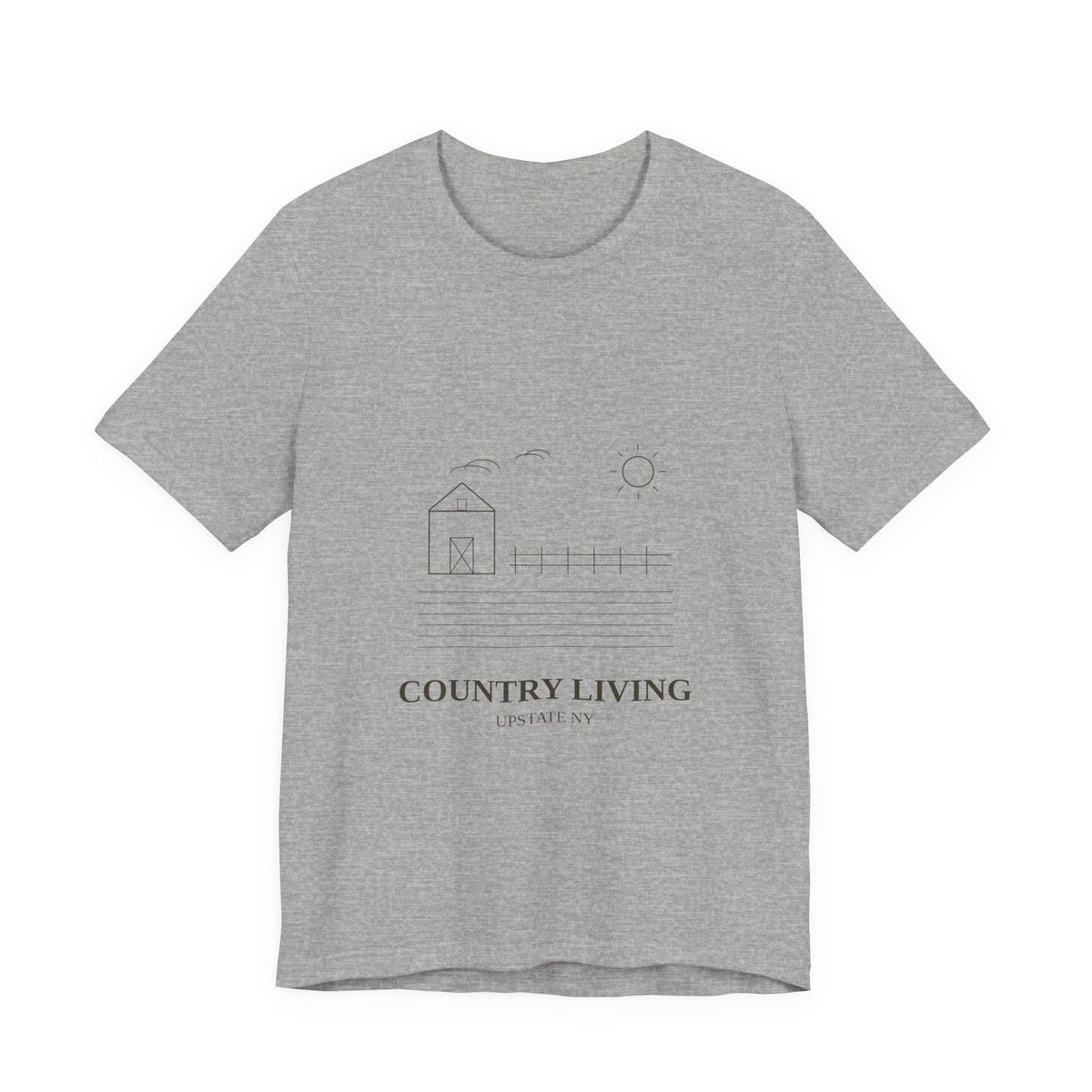 Country Living Tee — Upstate NY Unisex T-Shirt – product photo 2 of 8