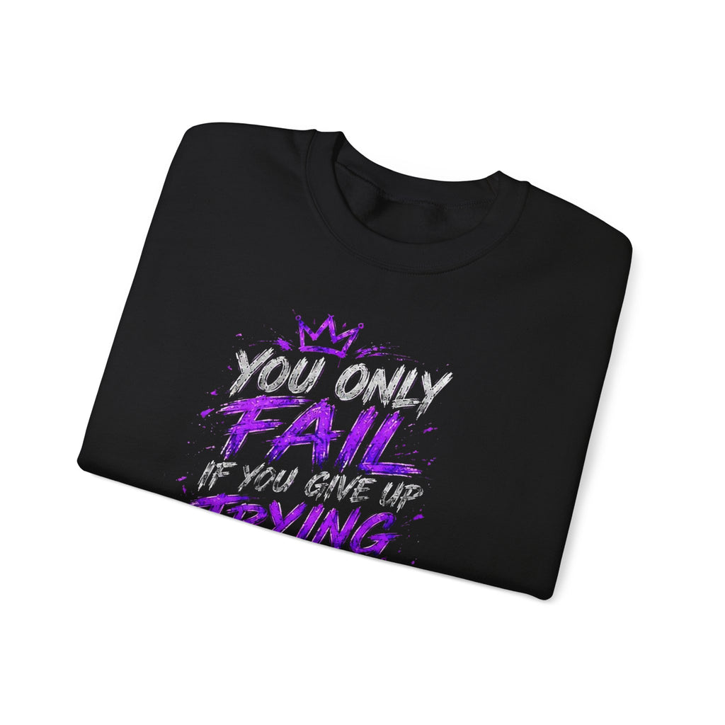 You Only Fail Crewneck — T8ertot Sweatshirt