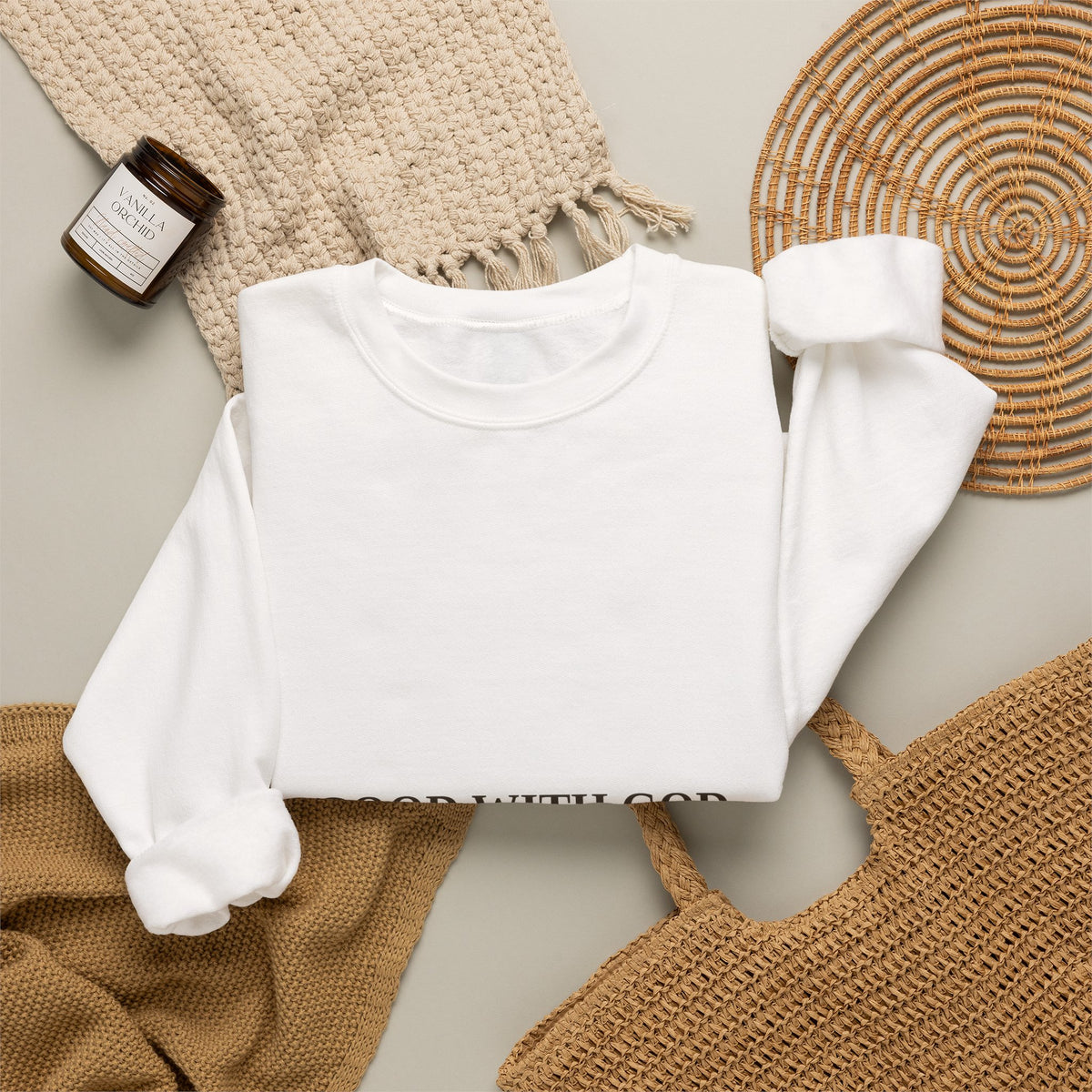 Good With God Crewneck Sweatshirt — T8ertot – product photo 5 of 8