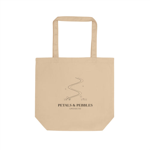 Creek Pack Tote — Petals & Pebbles Eco Tote Bag – product photo 1 of 2