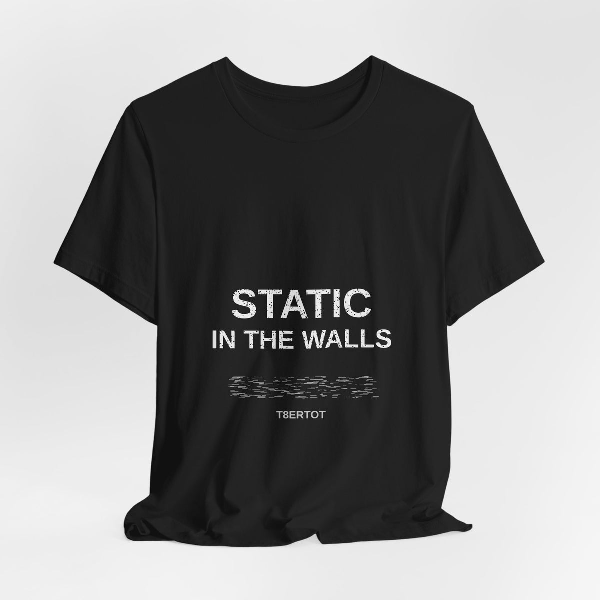 Static in the Walls Tee — T8ertot Unisex T-Shirt – product photo 5 of 8