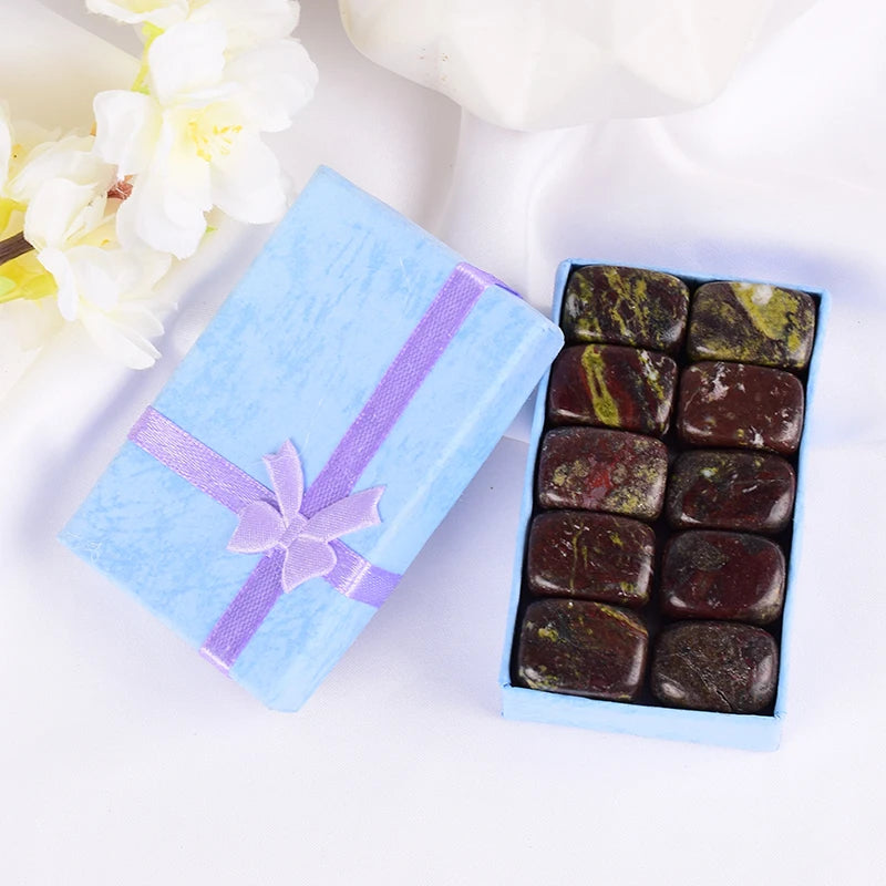 Natural Tumbled Crystal Stones - 10-Piece Chakra Set – product photo 15 of 17