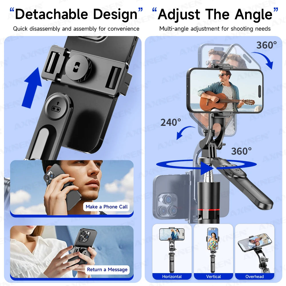 Phone Tripod Selfie Stick with Wireless Remote – product photo 3 of 9