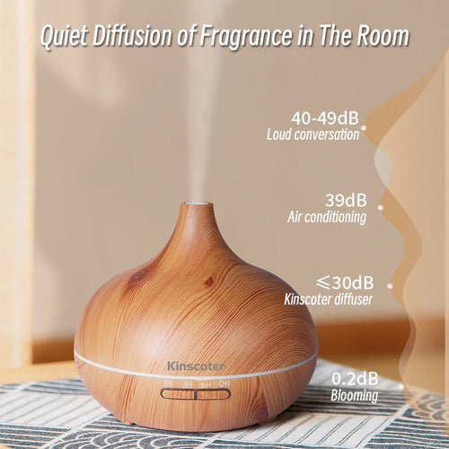 500ml Essential Oil Diffuser with Remote – product photo 1 of 5