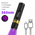 365nm UV Flashlight – Mini Blacklight – product photo 7 of 7