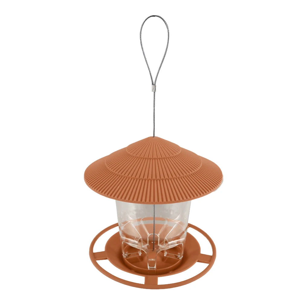 Hanging Wild Bird Feeder with Automatic Seed Dispenser – product photo 7 of 9