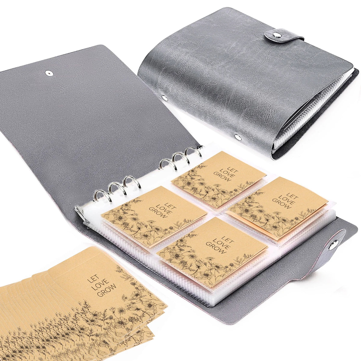 Seed Storage Organizer Box with Envelopes – product photo 1 of 7