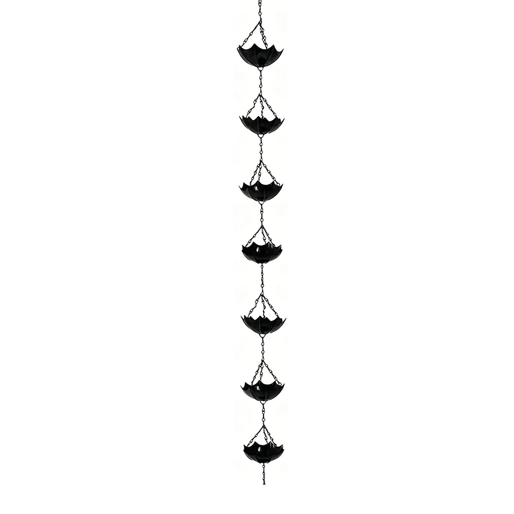 Cast Iron Rain Chain with Cups – product photo 6 of 6