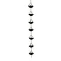 Cast Iron Rain Chain with Cups – product photo 6 of 6