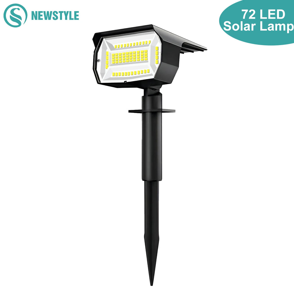 Solar LED Landscape Spotlight - IP65 Waterproof, 3 Modes – product photo 1 of 14