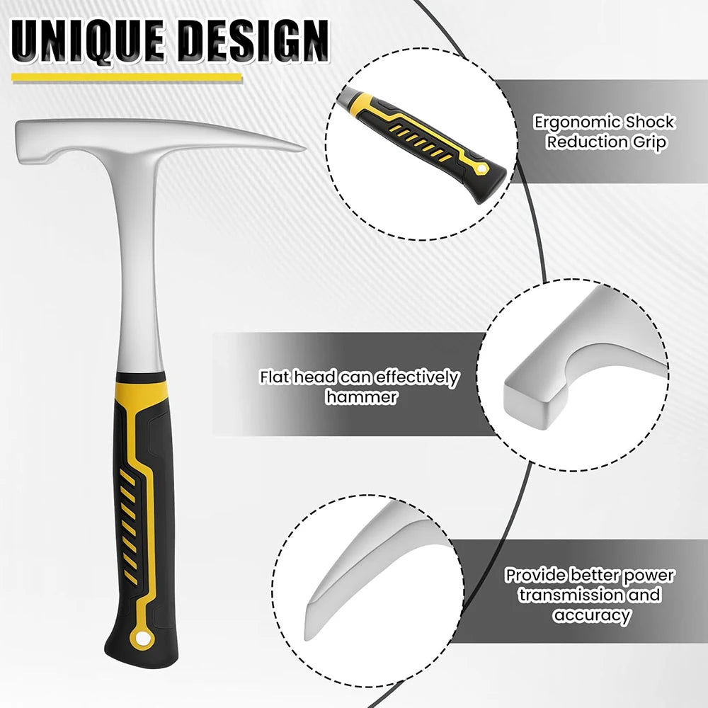 Steel Rock Pick Hammer for Geology & Rockhounding – product photo 5 of 8