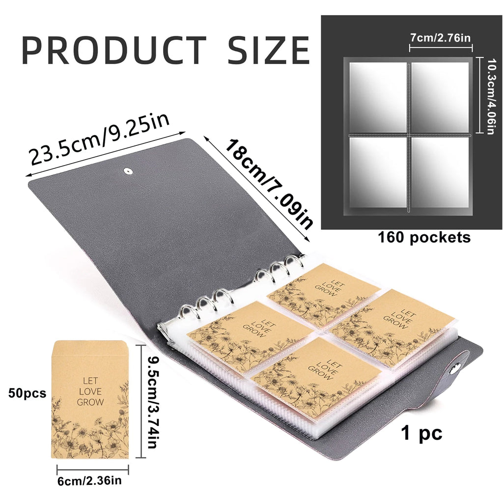 Seed Storage Organizer Box with Envelopes – product photo 2 of 7