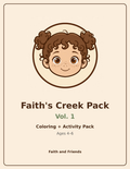 Faith's Creek Pack, Vol. 1 cover — Faith by the creek