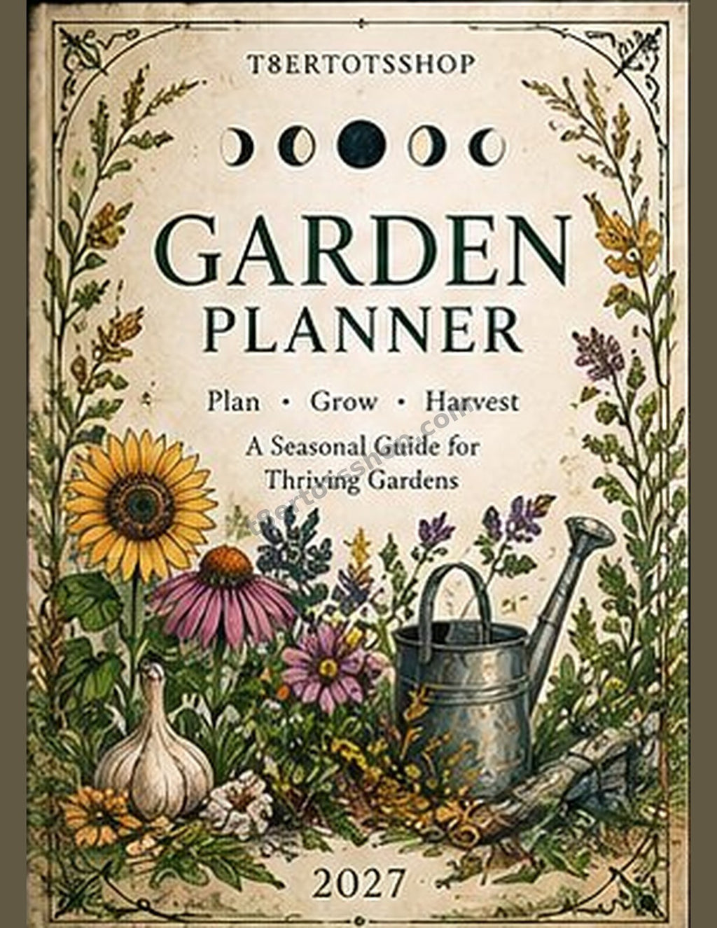 Gardener's Starter Bundle — Calendar + Planner + Tracker + Journal