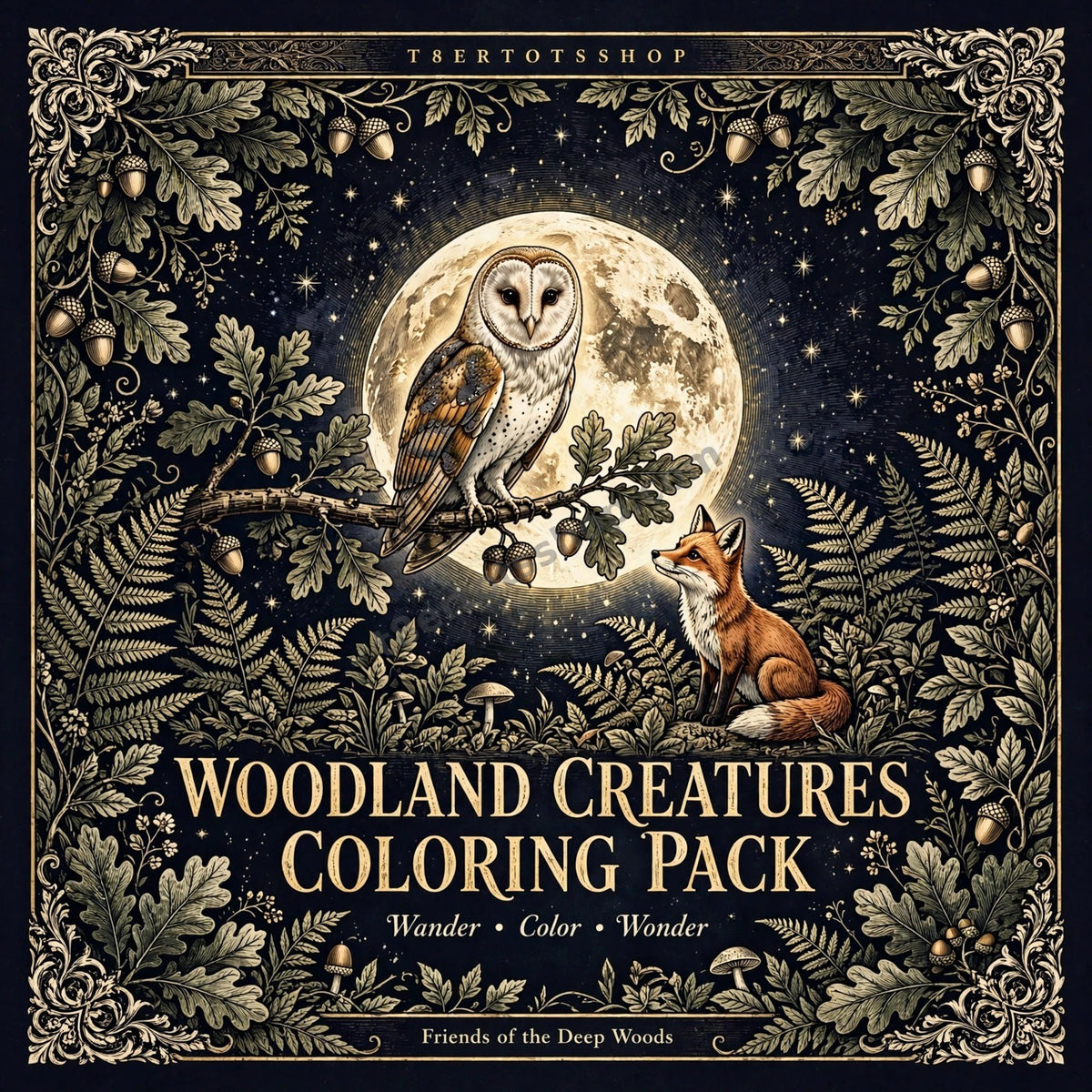 Ultimate Coloring Bundle — All 5 Packs + Color-by-Numbers