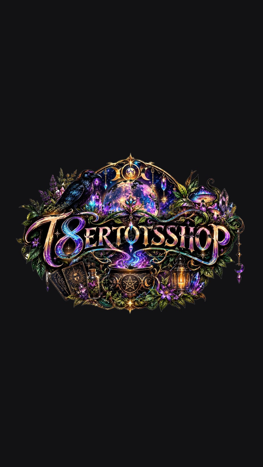 T8ERTOTSSHOP Mystic Emblem — Printable Art Print & Wallpaper