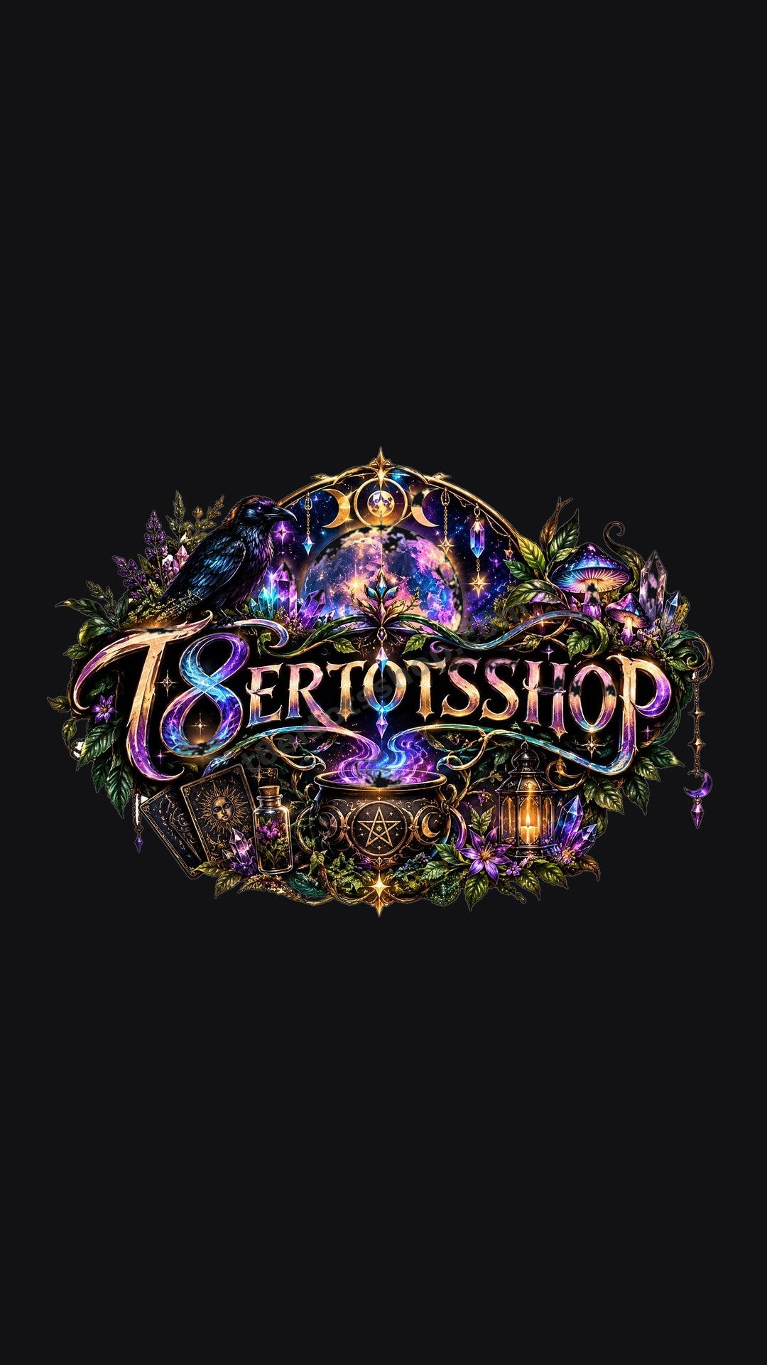 T8ERTOTSSHOP Mystic Emblem — Printable Art Print & Wallpaper