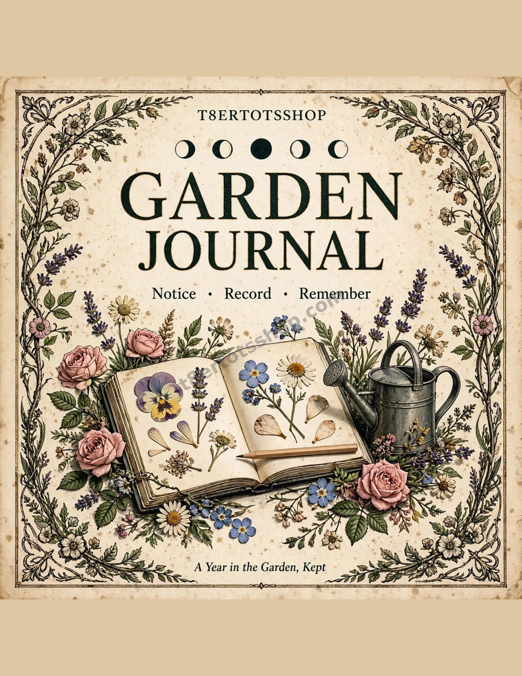 Garden Journal — 30 Printable Pages