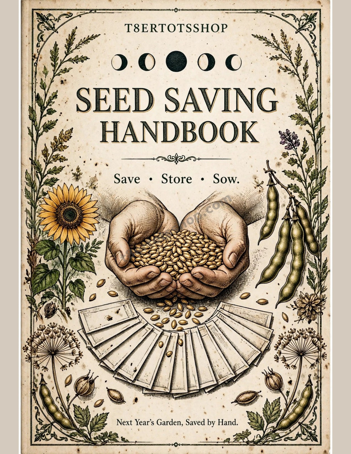 Seed Saving Handbook — 12 Printable Pages