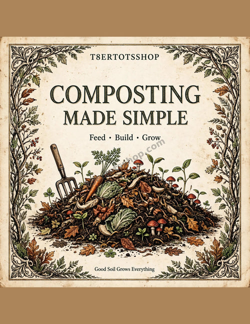Composting Made Simple — 12 Printable Pages